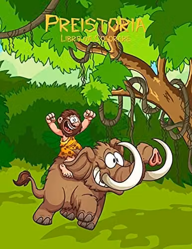Preistoria Libro da Colorare 1: Volume 1 Colouring Book for Children by Createspace