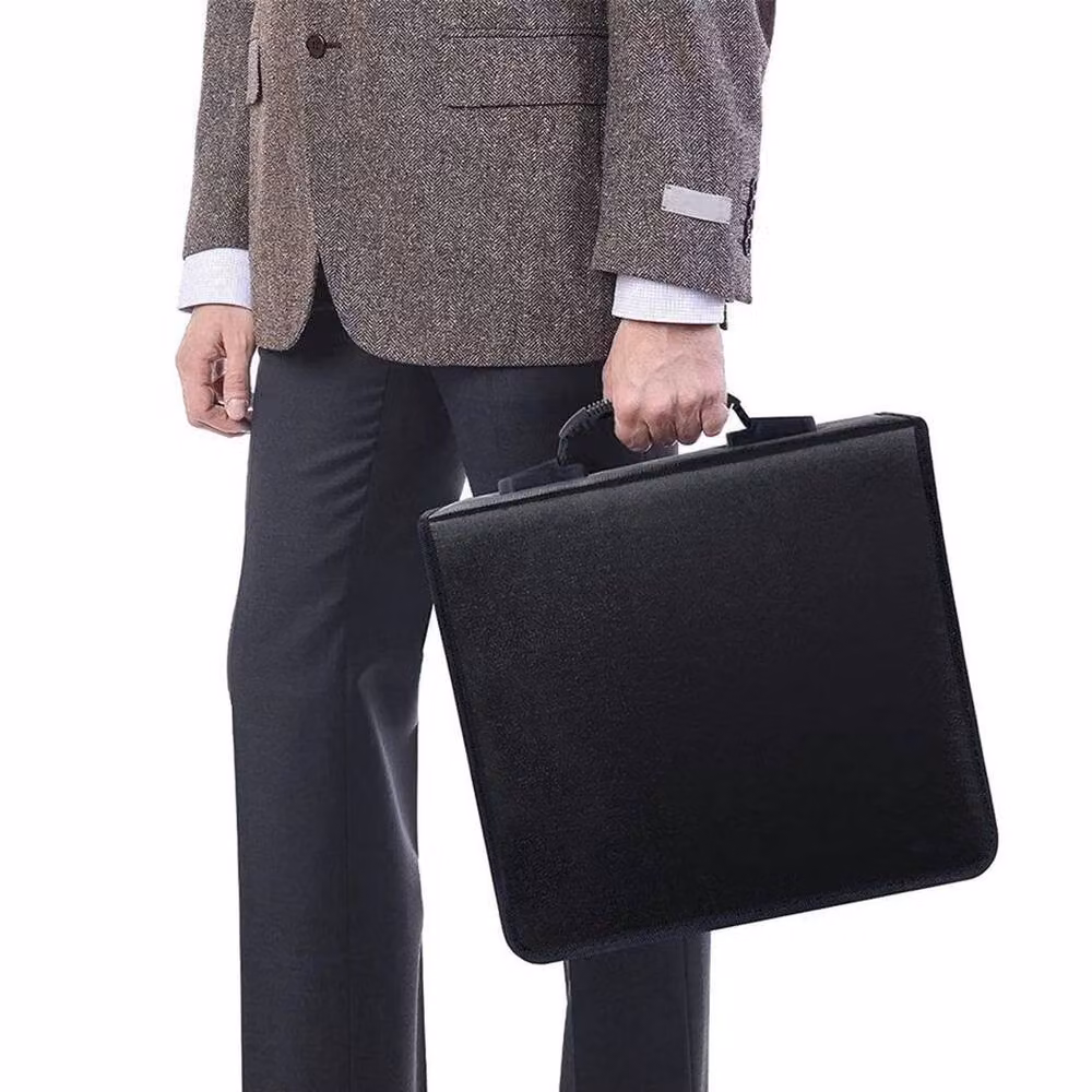 SPETLEK 400 Disc CD DVD Storage Case Wallet Holder in Black – 2