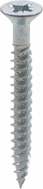 Unifix Twinthread Pozi Countersunk Woodscrews, BZP, Grey, 3.5 x 12 mm, Box of 200
