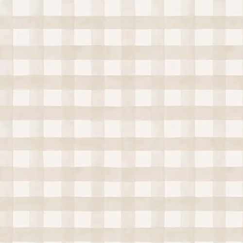 Holden Decor Watercolour Gingham Check Wallpaper in Beige and White