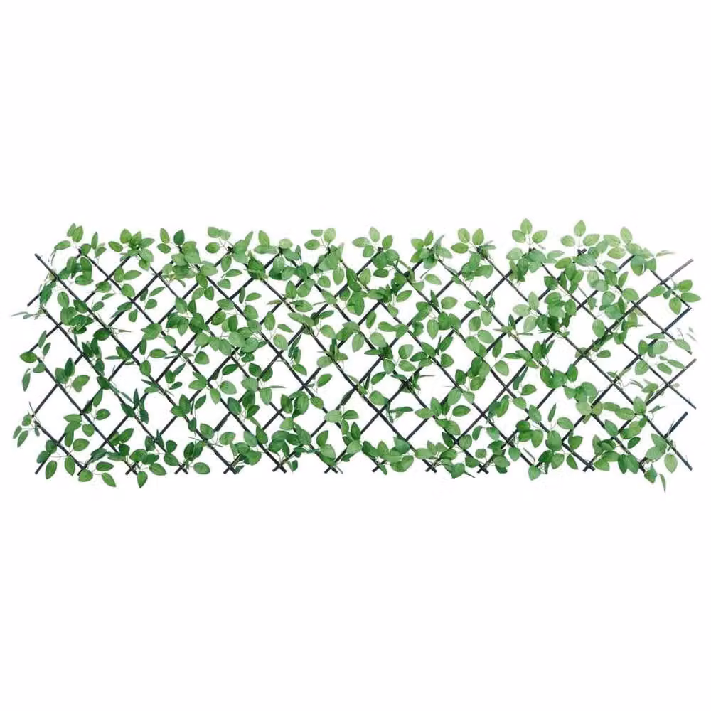 Berkfield Home Artificial Ivy Trellis Expandable 5 Piece Green Wall-Mounted Hedge W/H: 180 x 65 cm – 2
