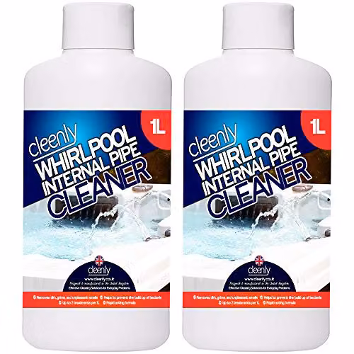 Cleenly Whirlpool Internal Pipe Cleaner for Hot Tubs, Spas and Pools, 2 l – 1