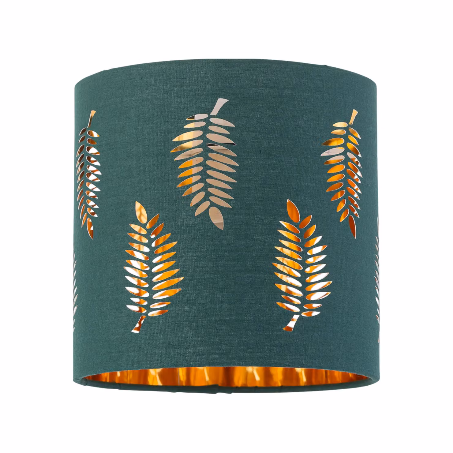 First Choice Lighting Romana Set of 2 Brushed Chrome Touch Operated Table Lamps with Dark Green Fabric Shades, Height: 36 cm – 3