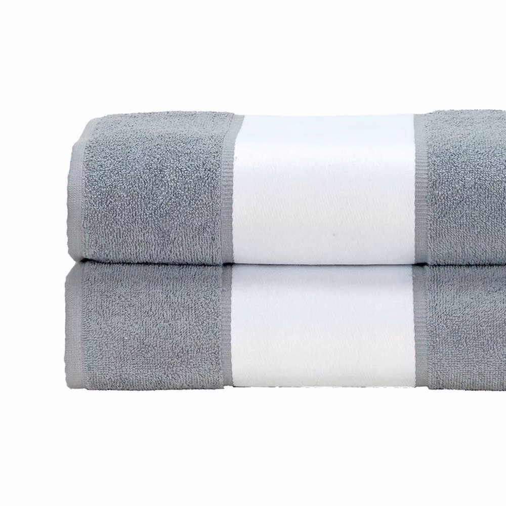 ARTG Subli-Me Grey Cotton Terrycloth Bath Towel, W/D/H: 140 x 450 x 0.7 cm – 2