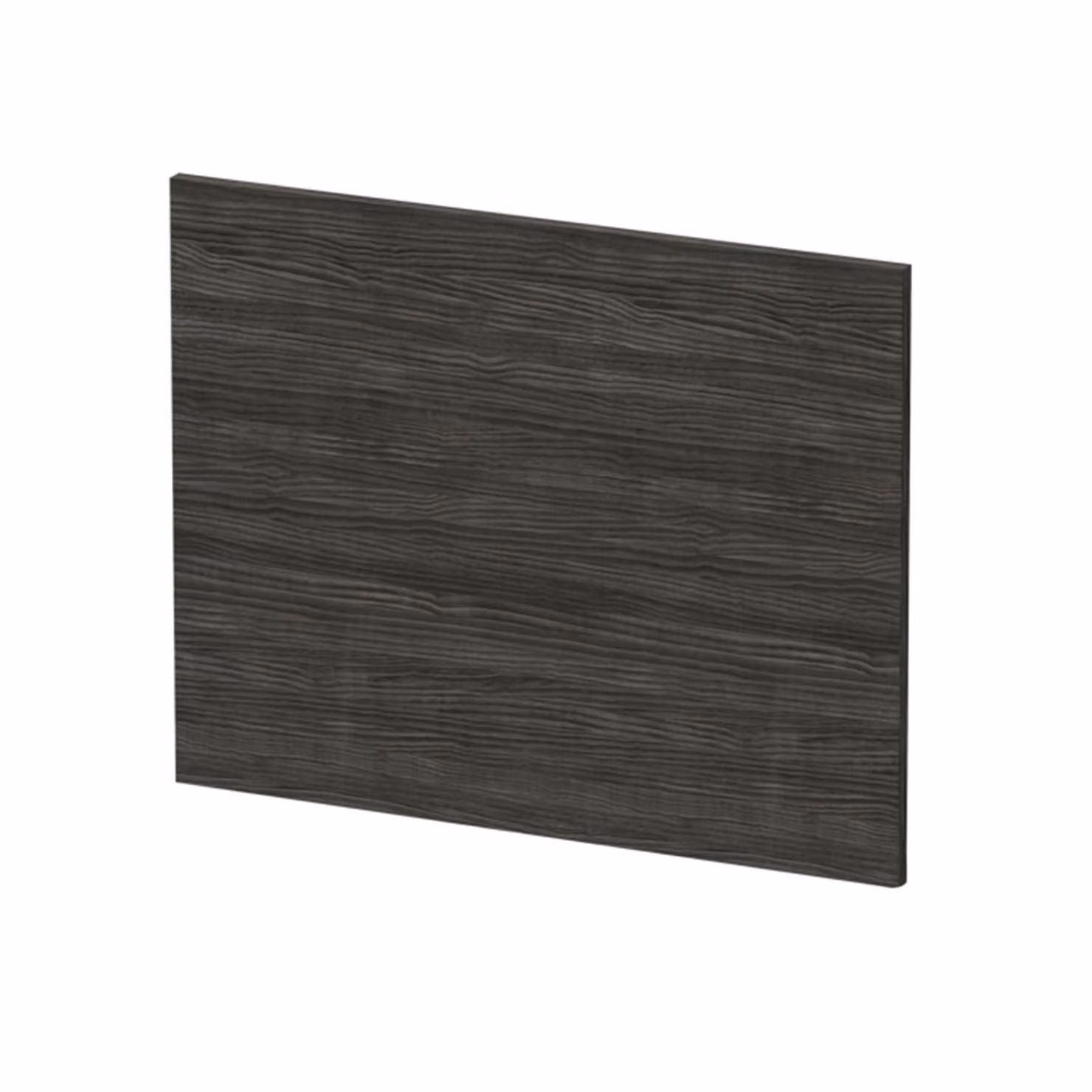 Royal Bathrooms Turin 700mm Hale Black L Shaped MDF Bath End Panel