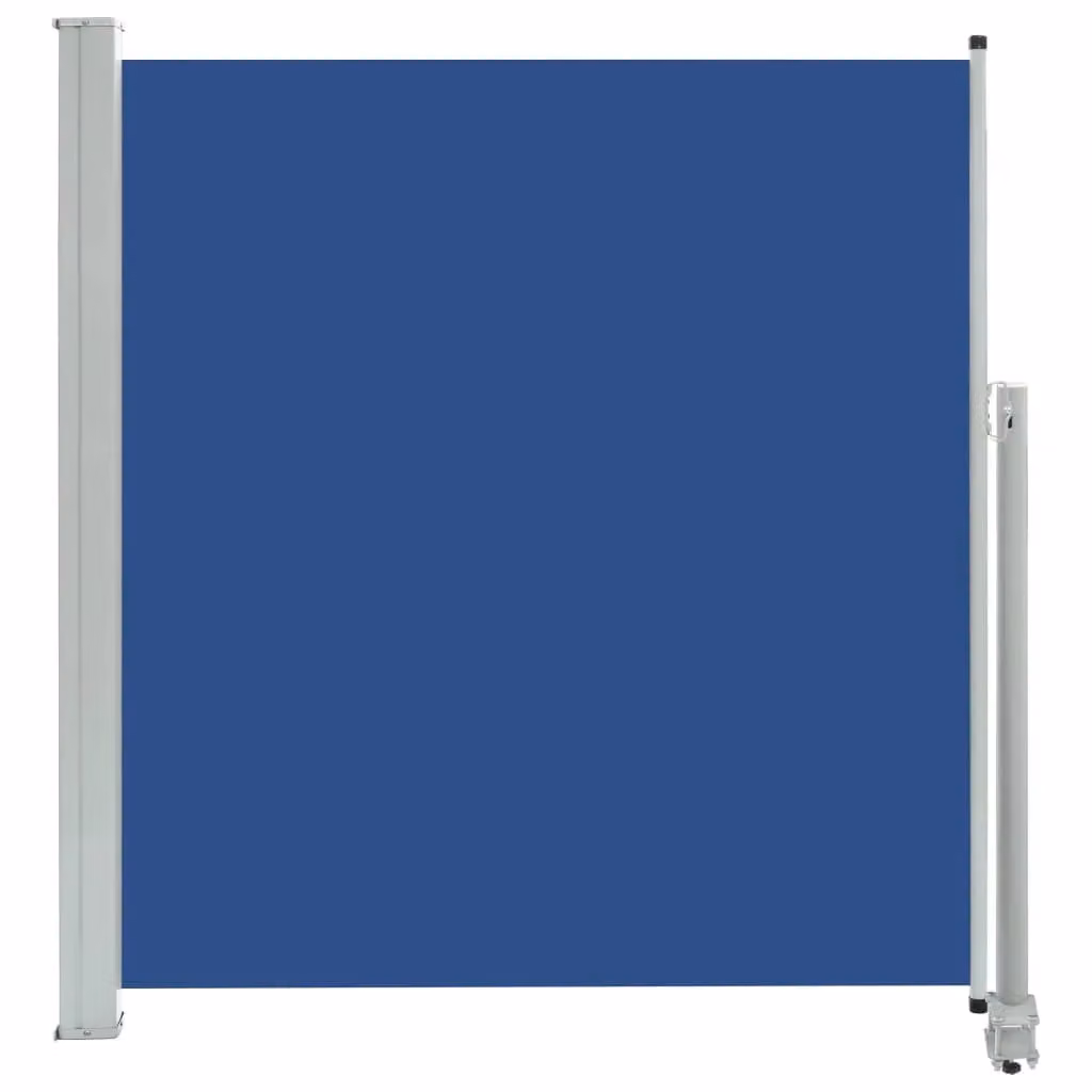 Berkfield Home Blue Retractable Side Awning with Manual Pull Mechanism, W/D/H: 300 x 140 cm – 2