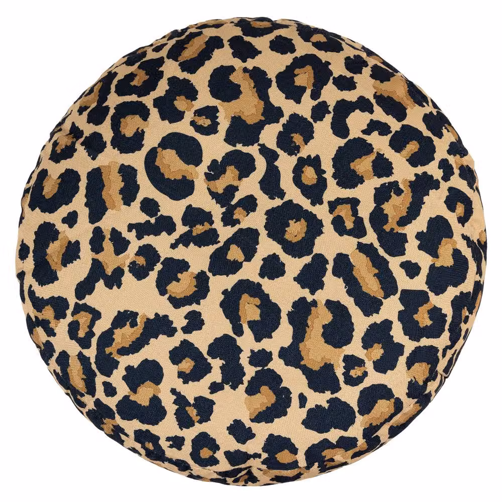 icon Milano Leopard Print Bean Bag Footstool with Removable Cover and Filling Included – 4