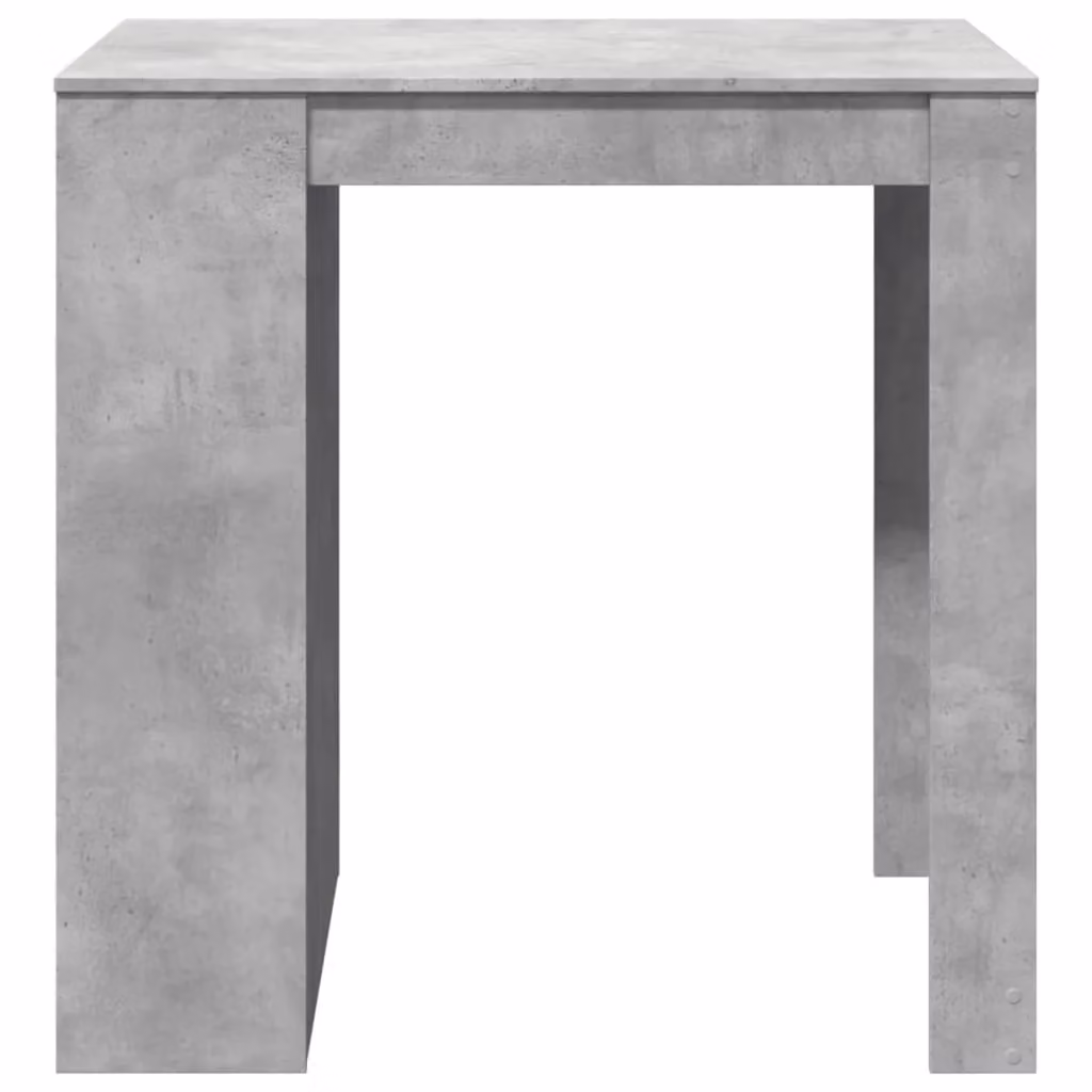 Berkfield Home Industrial Bar Table in Concrete Grey, W/D/H: 102 x 70 x 103.5 cm – 3