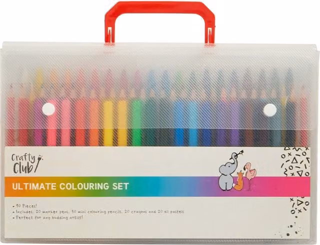 Crafty Club Ultimate Multicolour Colouring Set for Children