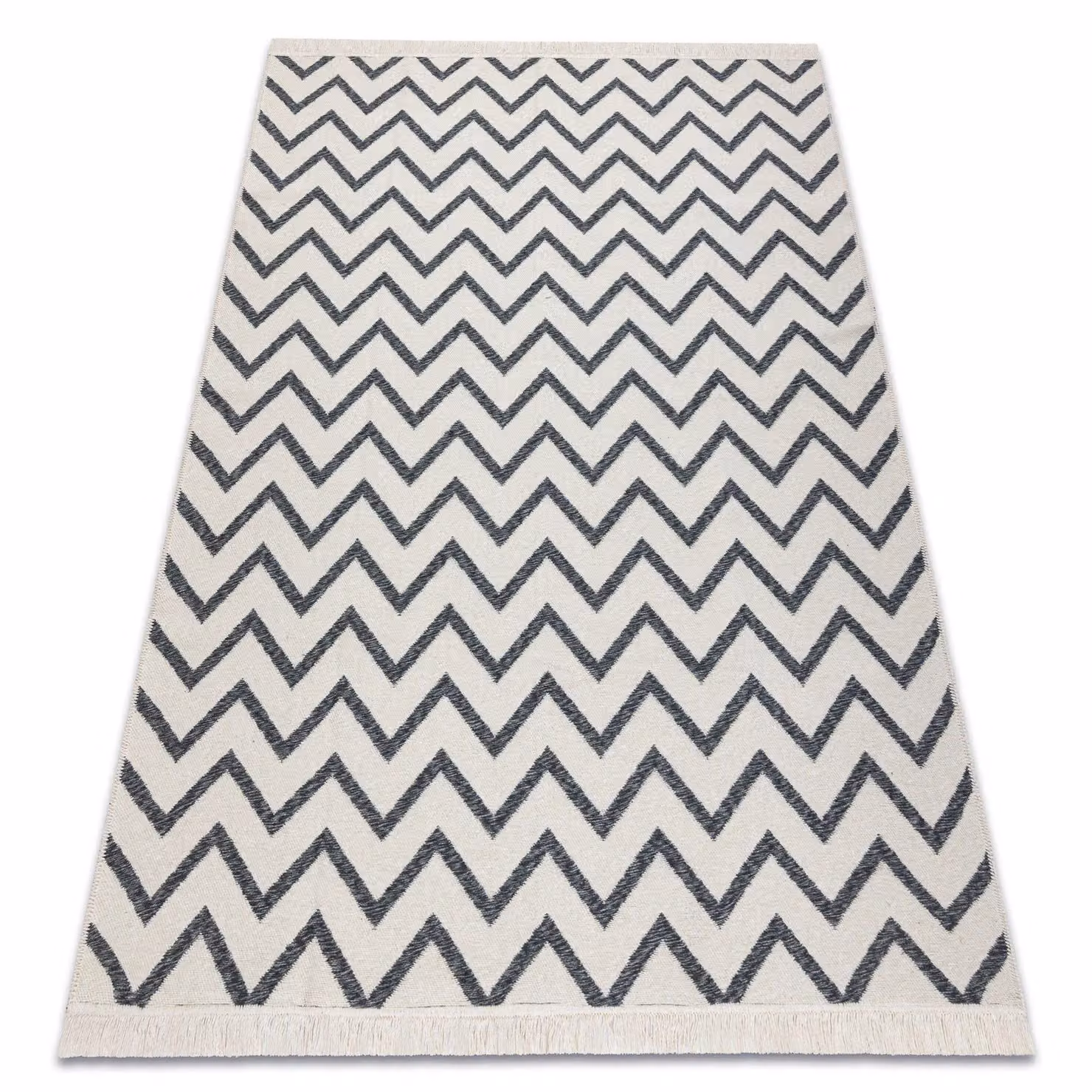 RugsX Twin Reversible Wave Rug in Metallics, W/D/H: 90 x 60 x 1 cm – 2