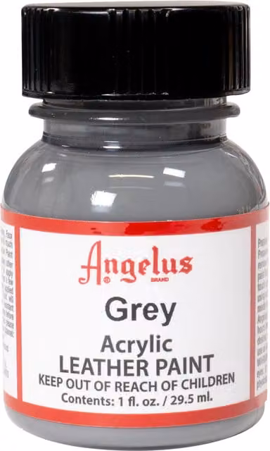 Angelus Acrylic Leather Paint Standard Colour Grey 29.57 ml