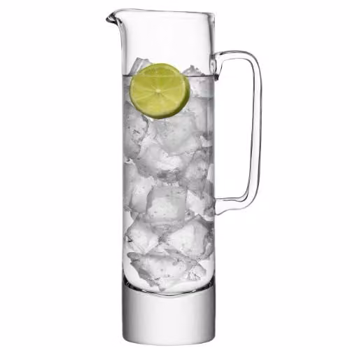 LSA International Boris Glass Jug, Transparent, 1.1 l