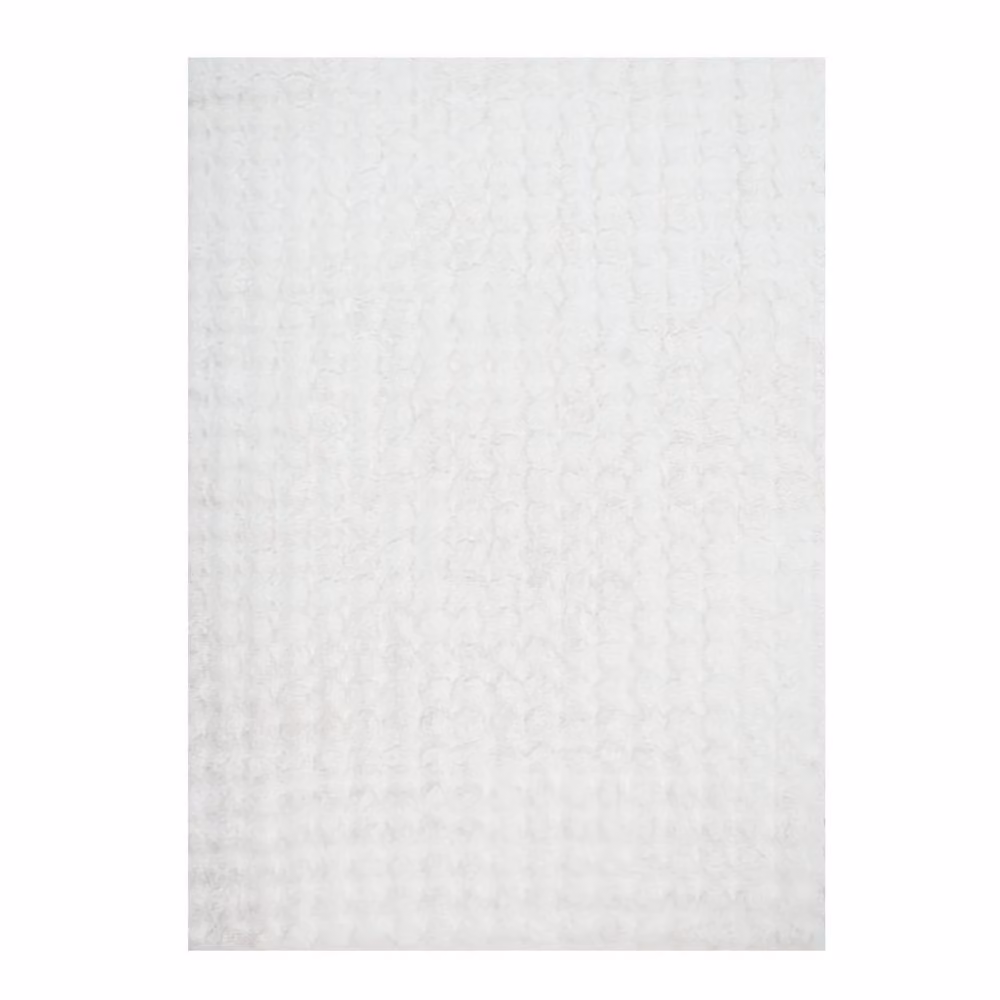 Sweekeek White Bubble Indoor Rug, W 80 cm x L 150 cm – 2
