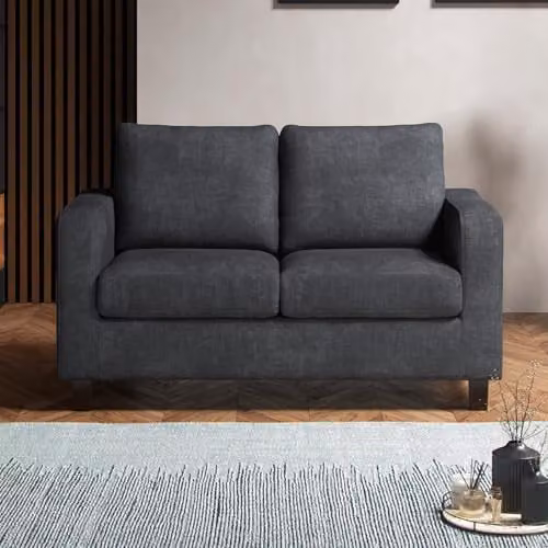 Furnishings For Less UK York Turin 3 Piece Fabric Sofa Suite in Grey – 2