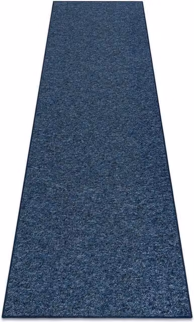 RugsX Superstar 380 Blue Modern Runner Rug, W: 80 cm, L: 400 cm
