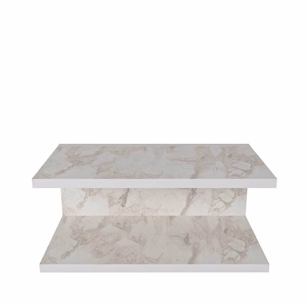 Decorotika Ramira Wall Mounted Nightstand in White – 2