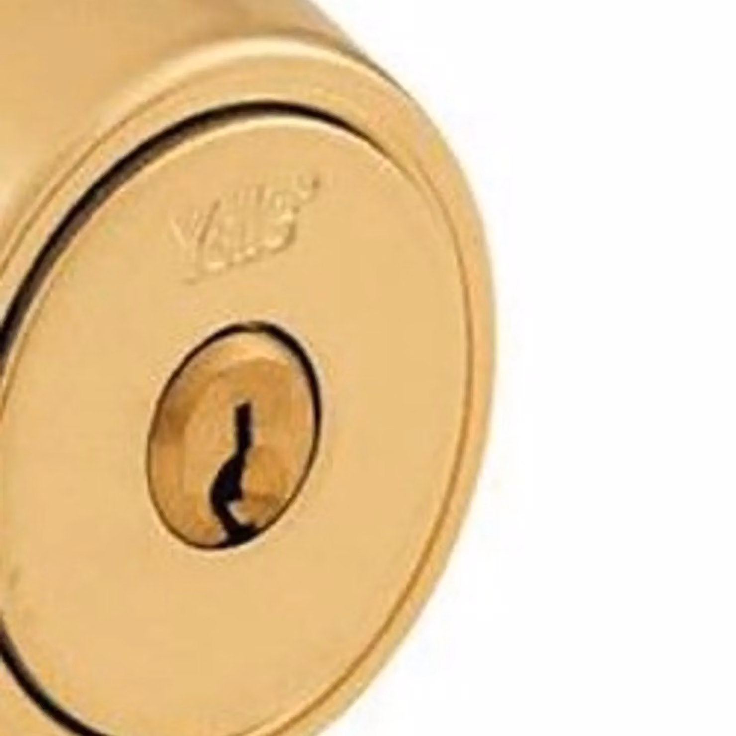 Yale P5211 Security Deadbolt in Polished Brass Yellow and Gold – 2
