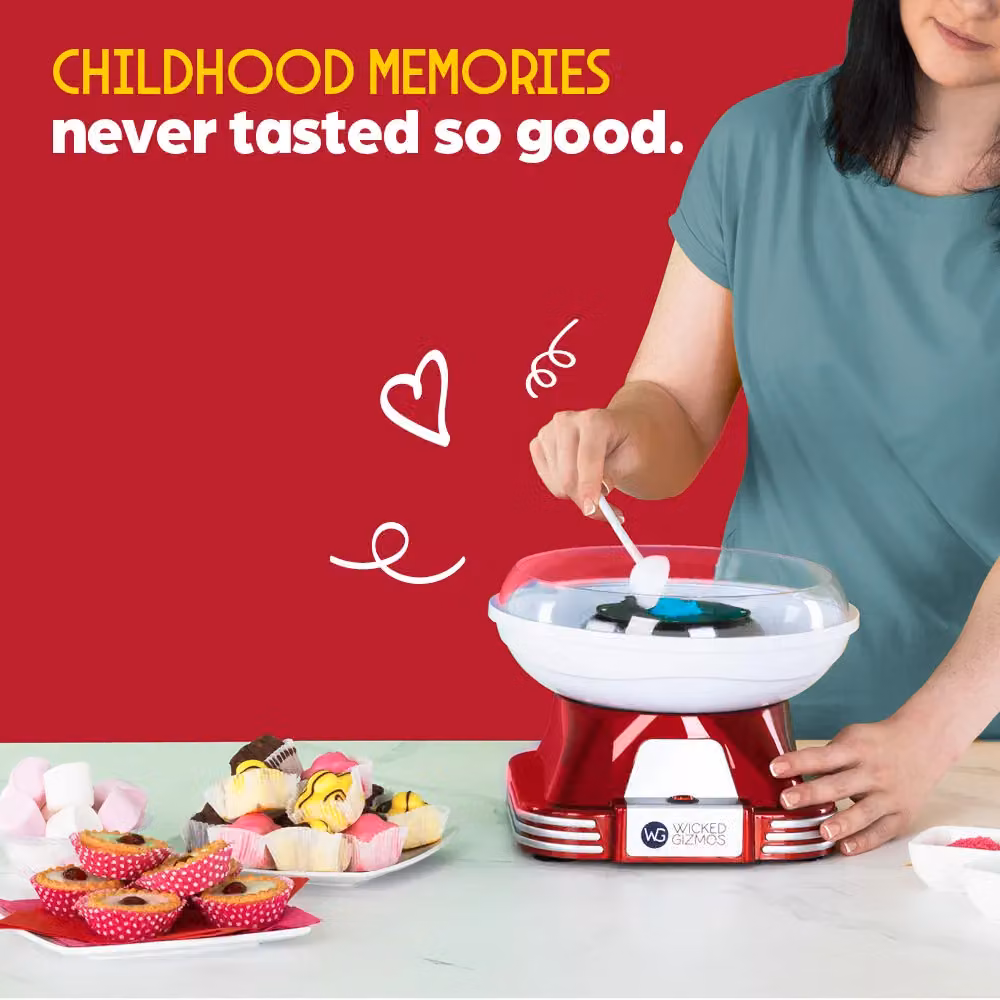Wicked Gizmos Candy Floss Maker in Red – 3