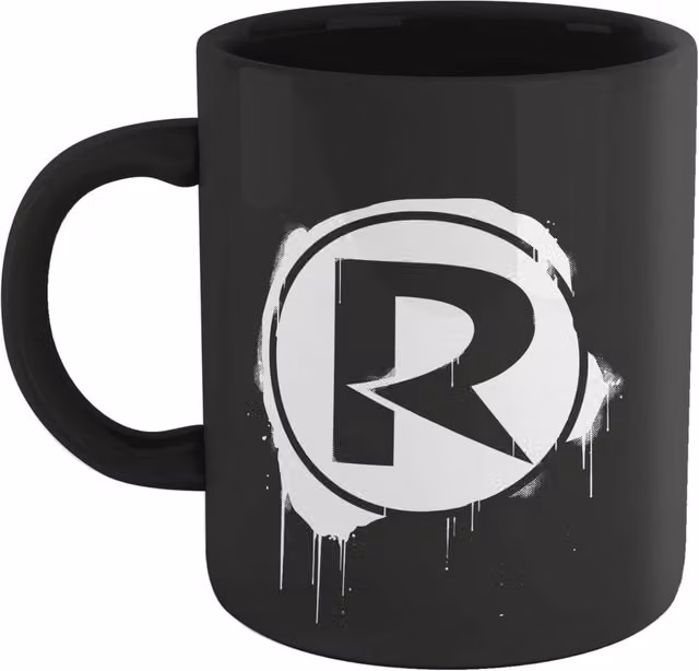 Official Batman Core Robin Graffiti Ceramic Mug in Black