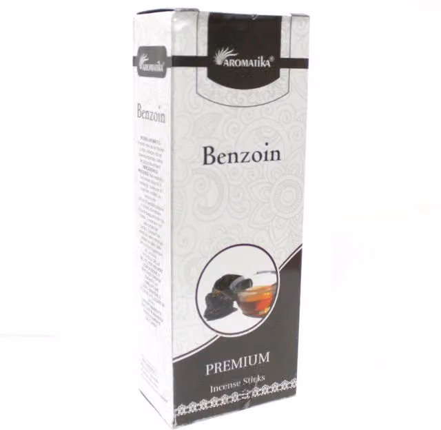 Aromatika Premium Natural Benzoin Incense Sticks, Green
