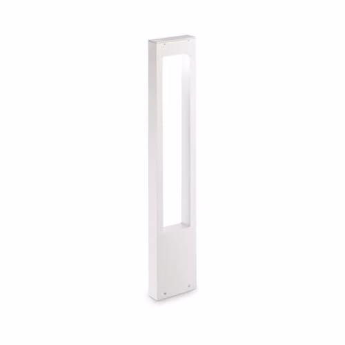 Netlighting Vega White Aluminium Outdoor Bollard IP44 with G9 Bulb Holder