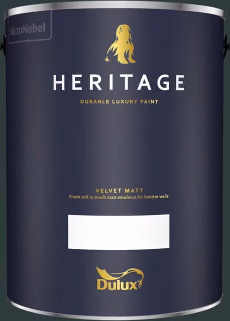 Dulux Trade Heritage Matt Paint in Mallard Green, 5 l