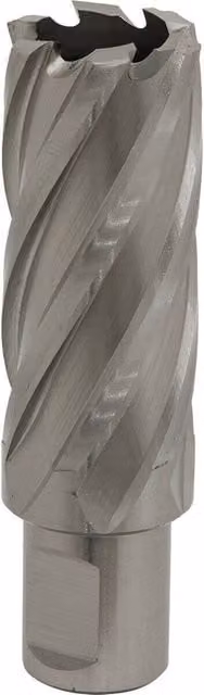 Loops M2 Steel Annular Metal Core Drill Rotabor Cutter with 19mm Shank, Silver – 1
