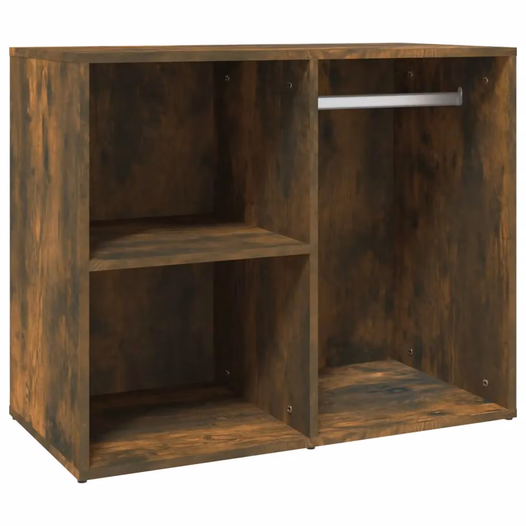 Berkfield Home Smoked Oak Dressing Cabinet in Brown, W/D/H: 80 x 40 x 65 cm – 2