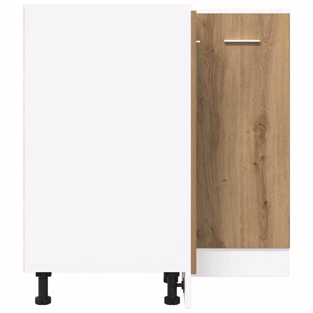 Berkfield Home Lyon Artisan Oak Kitchen Cabinet in Brown, W/D/H: 75.5 x 75.5 x 81.5 cm – 2
