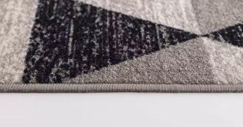 Desire Rugs Grey Triangle Non-Slip Machine Washable Kitchen Floor Mat, W: 57 cm, D: 90 cm – 3