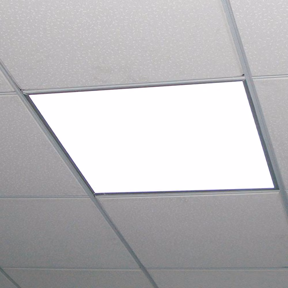 ENER-J Pack of 6 LED Recessed Ceiling Panel Lights, Cool White, 40W, 600 x 600 mm – 2