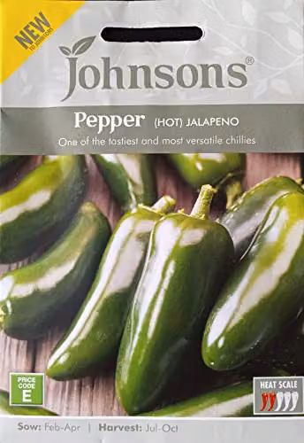 Mr Fothergill's Green Jalapeno Hot Vegetable Seeds – 1