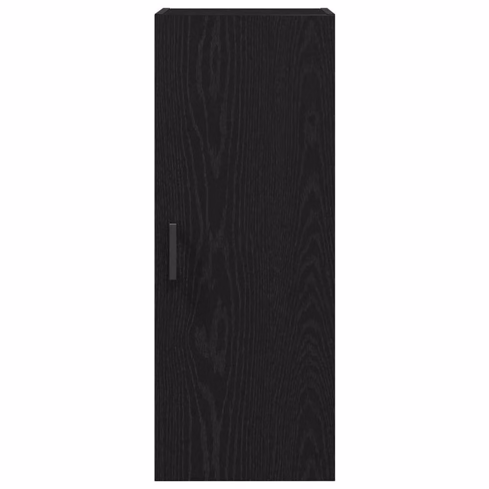 Berkfield Home Wall Mounted Cabinet in Black Oak, W/D/H: 34.5 x 34 x 90 cm – 4
