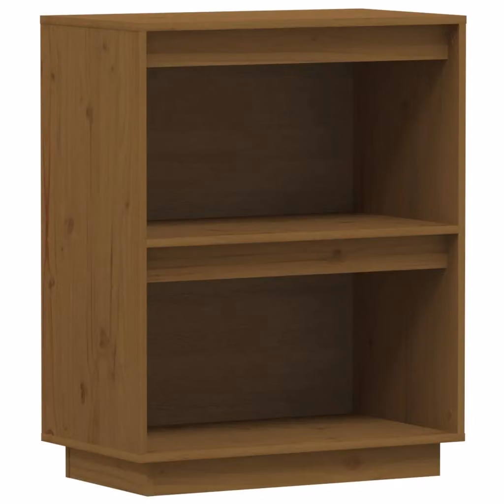Berkfield Home Rustic Console Cabinet in Honey Brown Solid Pine Wood, W: 60 cm, D: 34 cm, H: 75 cm – 2