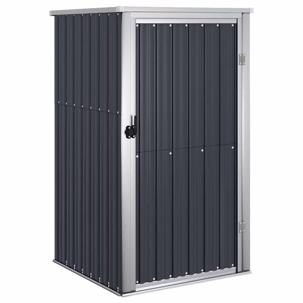 Berkfield Home Tall Cabinet in Anthracite, W/D/H: 88 x 89 x 161 cm – 3