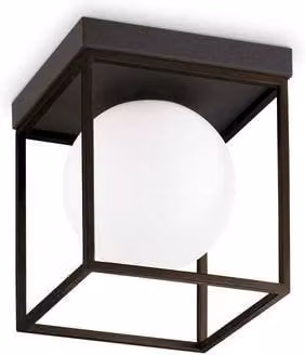 Netlighting Lingotto Globe Ceiling Light in Black