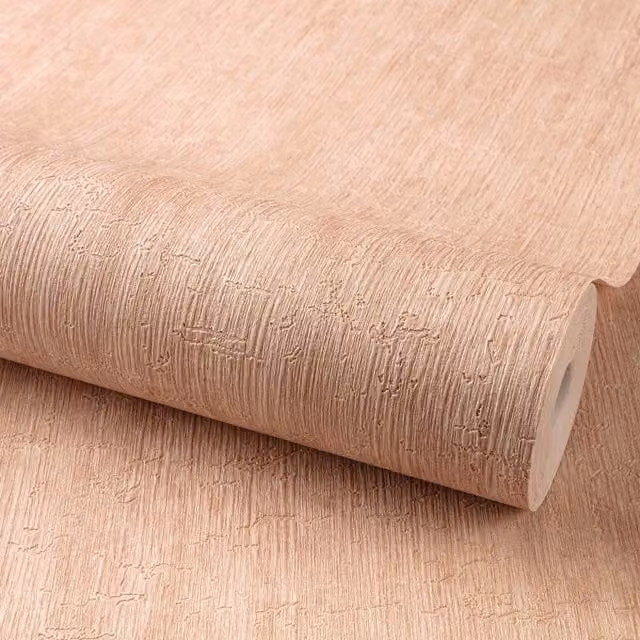 Grandeco Boutique Aspen Bark Texture Embossed Wallpaper in Pink and Green