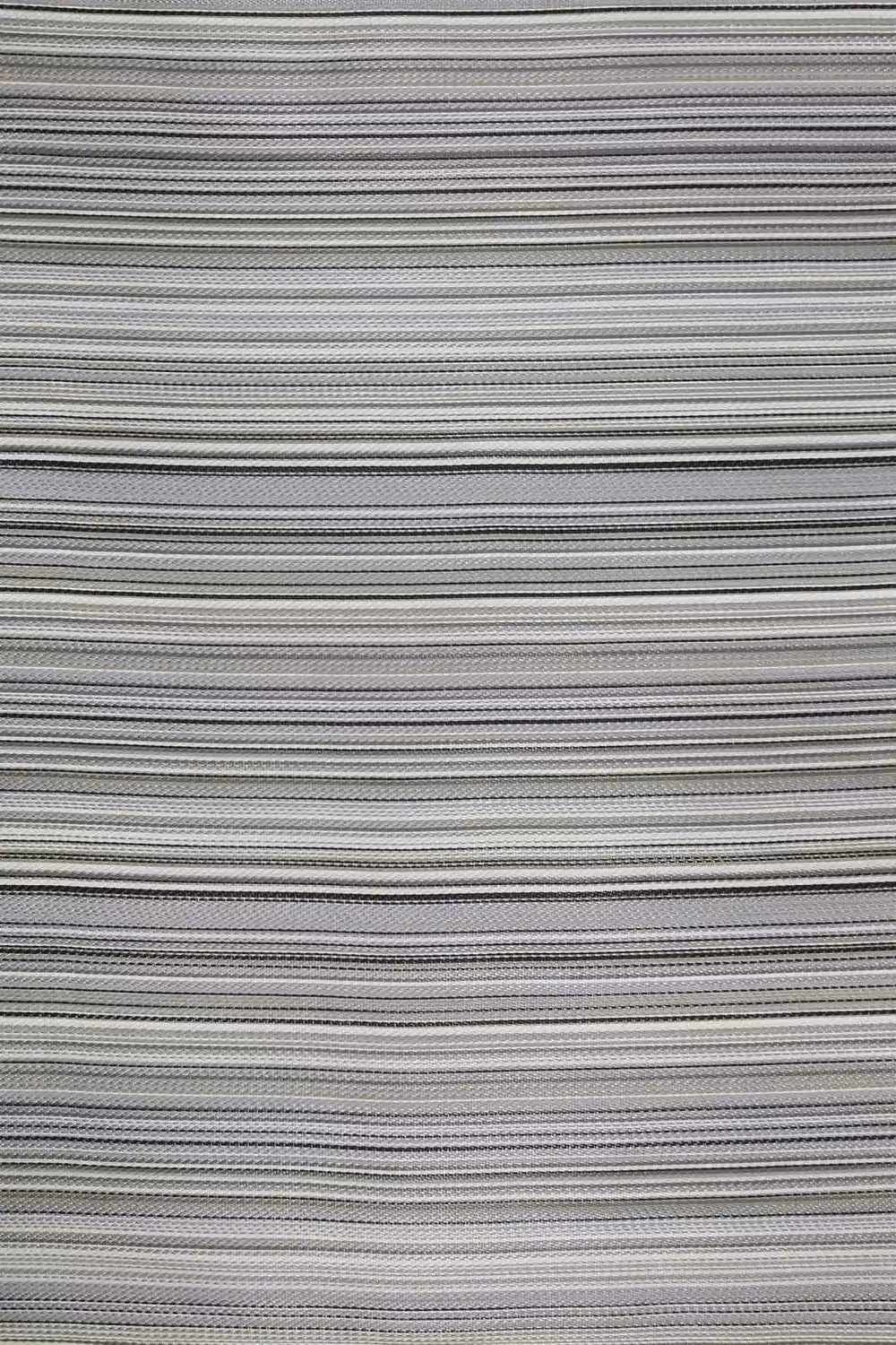 THE RUGS Reversible Weatherproof Striped Rainbow Outdoor Garden Patio Rug in Grey, W/D: 150 x 220 cm – 2