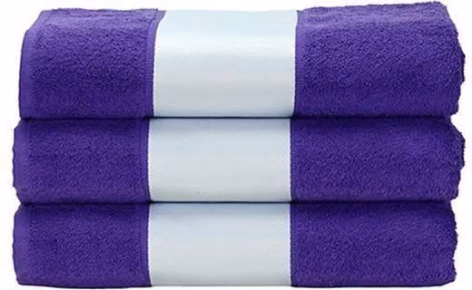 ARTG Subli-Me Purple Cotton Terrycloth Hand Towel