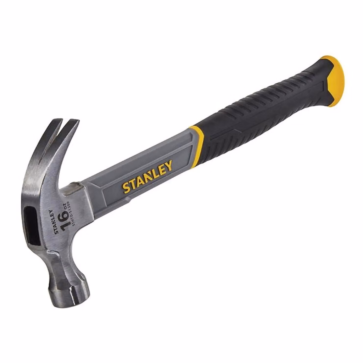 Stanley Multicolour Curved Claw Hammer with Fibreglass Shaft – 2