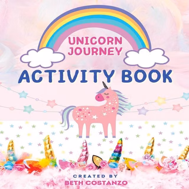 Beth Costanzo Unicorn Journey Activity Book by Majestic Learning Publishers, Multicolour Paperback
