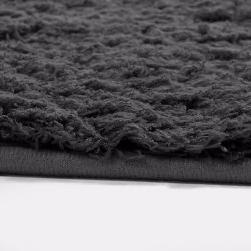 OHS Grey Shaggy Bedroom and Living Room Rug, W/D: 120 x 170 cm – 4