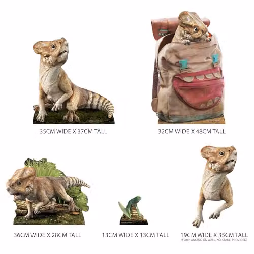 Star Cutouts SC4860 Aquilops Dinosaur Jurassic World Rebirth Cardboard Cutout, Multicolour, Height: 48 cm – 2