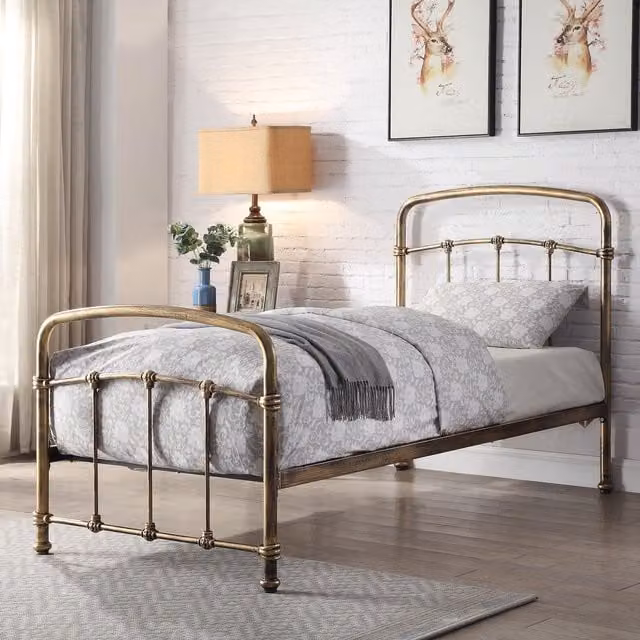 Flintshire Furniture Mostyn Single Chair in Antique Bronze Metal