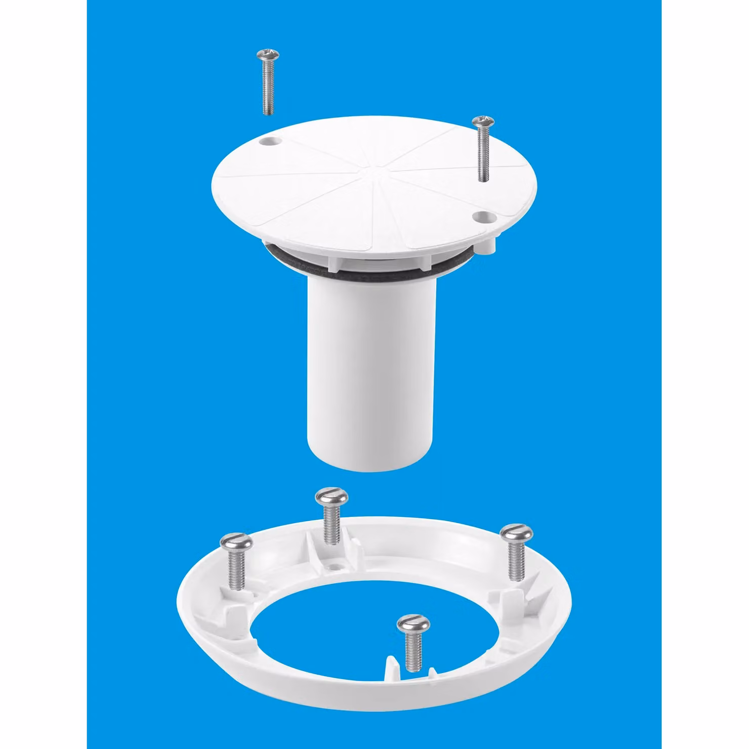 McAlpine TSGCONTV White Plastic Conversion Kit for TSG1 or TSG2 Gullies – 2