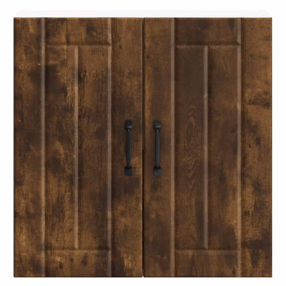 Berkfield Home Lucca Wall Mounted Kitchen Cabinet in Smoked Oak Brown, W/D/H: 60 x 31 x 25 cm – 4