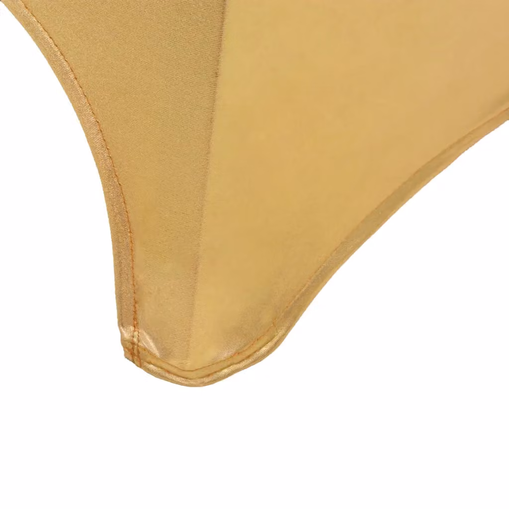 Berkfield Home 6 Piece Stretch Dining Chair Covers in Gold – 3