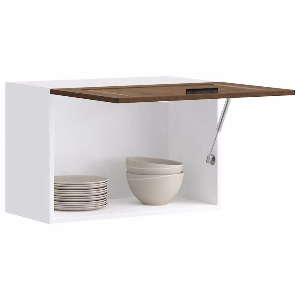 Berkfield Home Porto Brown Oak Kitchen Wall Cabinet – 2
