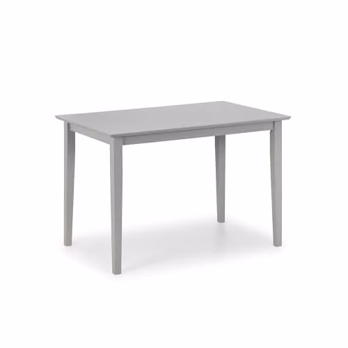 Julian Bowen Kobe Rectangular Grey Dining Table W: 112 cm, D: 72 cm, H: 75 cm – 1