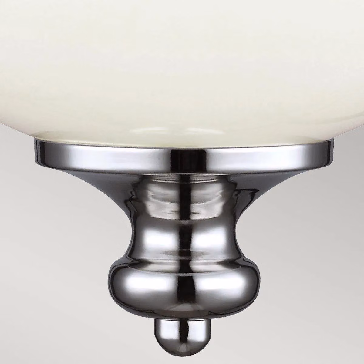Netlighting Parkman Small Globe Ceiling Pendant Light in Grey with Glass Sphere and E27 Fitting – 2